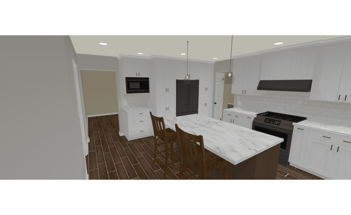 Traditional With Contemporary Elements Kitchen Remodel in Warrington, PA by Meridian Construction project photo 8